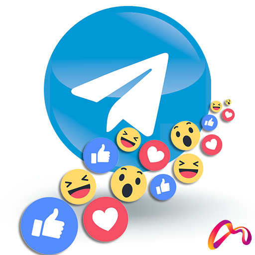 خرید ری اکشن مثبت تلگرام
